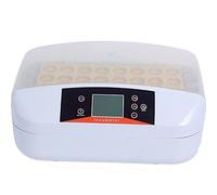 JIAN YA NA Egg Incubator,32 Eggs Automatic Digital Poultry Hatcher Auto-Turning Incubator Built-in LED Egg Candler for Chicken Eggs Duck Quail Goose Pigeons