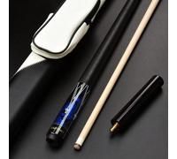 JIAN YING Stecca da Biliardo Americana di Alta Qualità per 9-Ball, Stecca da Biliardo, Stecca da Pool, Impugnatura in Lino, Anti-Sudore e Antiscivolo, Stecca da Pool Professionale 1 pezzo, Realizzata 