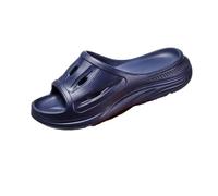 Jian1004 Ciabatte da bagno Pantofole estive da uomo con suola spessa for il comfort all'aperto e al chiuso per la doccia e per uso interno(Blue,45 EU)