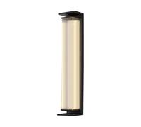 Jian1004 Lampada da parete, Applique da parete moderna e minimalista, lampada for esterni for terrazza, ingresso, villa, colonna esterna, cortile(45cm)