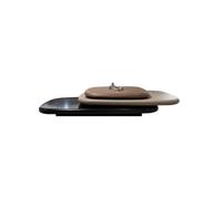 Jian1004 Tavolino laterale Tavolino girevole, moderno design minimalista irregolare sospeso, perfetto for piccoli soggiorni, mobili eleganti for la casa per soggiorno, camera da letto