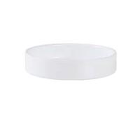 Jian1004 Vassoio per vasi di Fiori, Vassoio raccogli Gocce Rotondo for Piante, sottovaso in Ceramica for vasi da Fiori for Giardinaggio Domestico, Tre Colori(White,M)