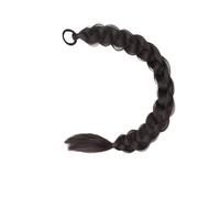 JIANBOHAIRS 2 Pezzi Di Extension For Coda Cavallo Intrecciate Elastici Capelli Morbidi Sintetici Donne E Ragazze, Da Indossare Tutti I Giorni, 24 Pollici Daily Wear(2)