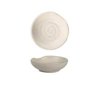 JIANBOHAIRS 8,3 cm ciotole for salsa di soia in ceramica, piatti for salse di soia in ceramica for Seasoning, Appetizer, Vinegar, Ketchup(White)