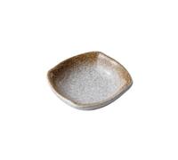 JIANBOHAIRS Ciotola for salsa di soia in ceramica, ciotole for salsa di soia in porcellana, tazze for condimento for sushi, 7,8 * 2 cm for Seasoning, Appetizer, Vinegar, Ketchup(Brown)