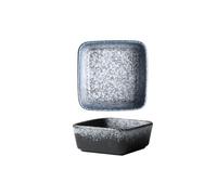 JIANBOHAIRS Ciotole for salse, piatti in ceramica for salsa di soia da 3,5 pollici, contorni quadrati, piccoli piatti for antipasti for Seasoning, Appetizer, Vinegar, Ketchup(Blue)