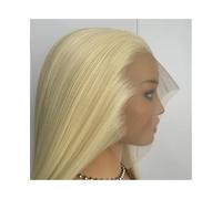 JIANBOHAIRS Parrucca da costume antico for donna, parrucche lunghe e dritte in pizzo frontale for cosplay, densità 150 for Thinning Hair(Blonde,24 inch)