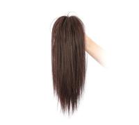 JIANBOHAIRS Ponytail Extension, 14" Short Claw Clip in Straight for Hair Multi-Layered Fake Pony Tails Extensions Heat-Resistant Daily Wear(2M33)