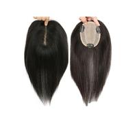 JIANBOHAIRS Topper per capelli veri, da donna, 10 x 12 cm, completamente fatto a mano, con clip, a base di seta, parte superiore wiglet per aumentare il volume dei capelli (30,5 cm)