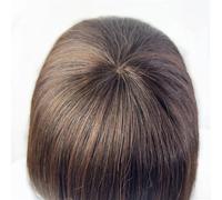 JIANBOHAIRS Toppers Capelli Donna Clip for Capelli Sottili Nella Frangia, Parrucca 3D Con Copertura A 360°, Vestibilità Naturale Indossare Tutti I Giorni for Thinning Hair(10 Inches,Dark Brown)