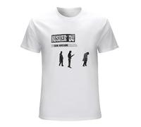 JIANBRAND Husker Du Zen Arcade T-Shirt/Short Sleeve Sugar Fugazi Replacements Black Flag White XL