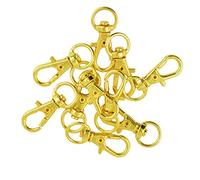 Jiangbered 10 Ganci con Chiusura Dorata per