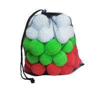 Jiangbered 30 Pezzi Palle di Neve Finte Morbide E Leggere per Lotta Invernale con Amici E Famiglia Neve Artificiale per Addobbi Albero di Natale Regalo per Bambi, 60 Pezzi Rosso Verde Bianco, 5 Cm