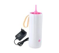 Jiangbered Pompa Elettrica per Palloncini Pompa Portatile Gonfiatore Macchina Soffiante Gonfiaggio Rapido Funzione Compatta Adatta per Feste di Compleanno, Rosa