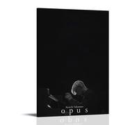 JIANGDANPPBEM Ryuichi Sakamoto - Poster DecoMotif Opus Poster Decora il tuo spazio Definisci il tuo stile 60 x 90 cm con cornice - Ryuichi Sakamoto - Opus-4