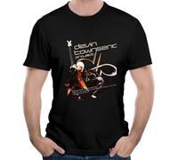 JIANGPANGUANLAN Devin Townsend North America Tour Unisex T-Shirt Printed Tee Black Mens Top Shirt L
