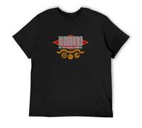 JIANGPANGUANLAN Diamond D Stunts Blunts Hip Hop Promo Hip-Hop Unisex T-Shirt Printed Tee Black Mens Top Shirt L
