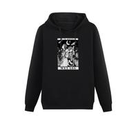 JIANGPANGUANLAN Wet Leg Tarot Card Indie Isle of Wight Girl Group Goblin Core Men Hoodies Unisex Tee Black Pullover Sweatshirts XL