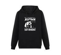 JIANGPANGUANLAN When The Boogeyman Goes To Sleep He Checks for Islam Makhachev Men Hoodies Unisex Tee Black Pullover Sweatshirts 3XL