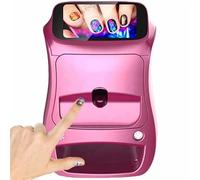 JIANGSS Stampante 3D Intelligente per Unghie, Macchina Intelligente per Nail Art, Mini Strumenti di Stampa Mobile per Arte,Riconoscimento Viso Unghie AI, Supporto WiFi/Fai da Te/USB
