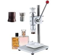JIANGSS Tappatrice per Profumo 2 in 1,Tappatrice Manuale per Profumo,Sigillatrice per Tappi in plastica di Alluminio,Tappatore per imbottigliamento Professionale,per Prodotti chimici,15mm