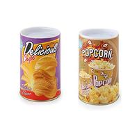 JIANGTYH Il serpente di patate può saltare primavera serpente giocattolo regalo aprile pazzo giorno decorazione festa di Halloween scherzi in una lattina scherzo scherzo, patate chip stile popcorn