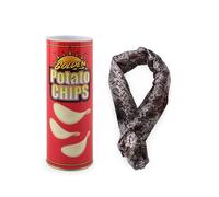JIANGTYH The Potato Chip Snake Can Jump Spring Snake Toy Gift April Fool Day Halloween Christmas Time Party Decoration Jokes in A Can Gag Gift Prank