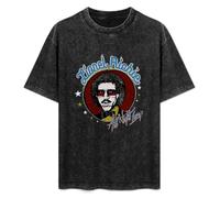 JiangXiaoYu Lionel Richie T-Shirt Unisex Black Tee L
