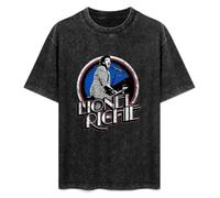 JiangXiaoYu Lionel Richie T-Shirt Unisex Black Tee L