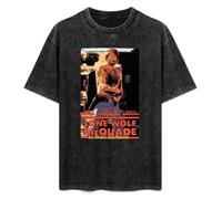 JiangXiaoYu Lone Wolf Mcquade Chuck Norris Movie 80S Action Film Fan T-Shirt Unisex Black Tee 3XL