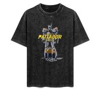 JiangXiaoYu Mobile Police Patlabor T-Shirt Unisex Black Tee XXL