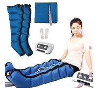 JIANGYUXINLI Apparecchio Pressoterapia Linfodrenaggio Gambe Professionale | Massaggio Linfodrenante 6 Camere Gambali | Pressoterapia Gambe | per Lipolinfedema e Gonfiore Addominale