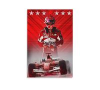 JIANJIE Michael Schumacher - Poster decorativo da parete con guida da corsa, motivo: pilota da corsa, 3 pezzi