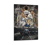 JIANJIE Ronaldo CR7 - Poster da appendere alla parete, motivo: stelle del calcio