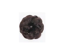 jianjunchaling Bird's Nest Shaped Retractable Wavy Curly Hairs Messy Bun Hair Piece Synthetic Fluffy Chignon Bun Extensions for Women Girls Hair Ponytail for Women Girls (Brown)