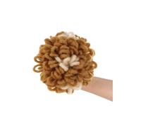 jianjunchaling Nodo sintetico per capelli afro-chignon, coda di cavallo con coulisse, chignon, extension per capelli sintetici (27-613)