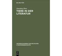 Jianming Zhou Tiere in der Literatur (Copertina rigida)