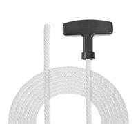 JianPI Set di 6 maniglie per tosaerba, con corda da 1,2 m x 4 mm