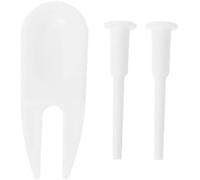 JIANSHUILIAN Kit di 3 accessori per palla da yoga resistente, include adattatore per tappo dell'aria e 3 tappi di ricambio