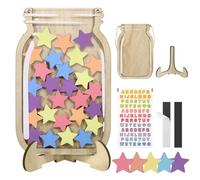 JIANTA Barattolo Magnetico di Ricompensa Bambini, Tabella Legno
