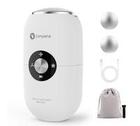 Jianyana Lima per unghie elettrica 2 in 1, velocità regolabile, set pedicure per la cura dei piedi, per morti, dura, screpolata (bianco)