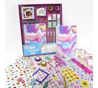 jianyana Set di diari fai da te per ragazze, regalo ideale per ragazze di 8, 9, 10, 11, 12 anni, regalo di compleanno per ragazze, album di ritagli, diari, diari, kit per diario, kit per diario, kit