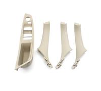 JIANYISR Maniglie Interne 4PCS LHD Interni Sinistra Destra Maniglia della Porta Kit per 5 Serie F10 F11 520i 523i 525i 528i 530i 51417225867 51417225865(LHD Oyster Set)