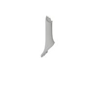 JIANYISR Maniglie Interne Grigio Beige Nero Auto Sinistra Destra all'Interno Maniglie Interne Maniglia Interna Pannello Porta Tirare Copertura della Cornice per Serie 5 F10 F11(Gray Right)