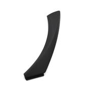 JIANYISR Maniglie Interne Nero Beige Interni Auto Sinistra Destra Porta Maniglia Interna Pannello Tirare Cornice Copertura per Serie 3 E90 E91 E92 316 318 320 325 328i(Black-Left-Cover)