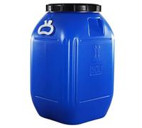 JIAOCKJIAO 50L Botte a collo largo con coperchio a doppio strato, Tanica di plastica