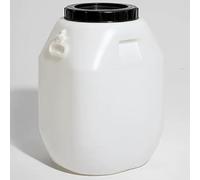 JIAOCKJIAO Barile di Plastica con Coperchio, Botte a Collo Largo Tanica Acqua