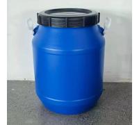 JIAOCKJIAO Barile In Plastica Con Coperchio A Doppio Strato, Botte A Collo Largo For Olio E Acqua Cereali, Tanica Acqua Con Manici For Produzione Domestica Di Birra, Agricoltura O Industria(Blue,30L)