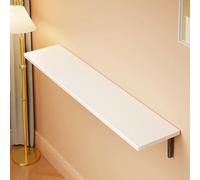 JIAOCKJIAO Mensola Sopra Termosifone da Parete, Mensola Termosifone in Legno, Copricalorifero per Ottimizzare Lo Spazio, Copriradiatore di Colore Bianco, Portata Massima 30Kg(16x8in/40x20cm)