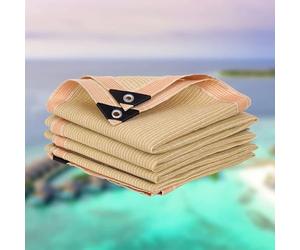 JIAOCKJIAO Red de Sombra Giardino con Protezione UV, Copertura a Rete con Occhielli e Corda, Vela Ombreggiante Traspirante In HDPE per La Privacy, per Patio, Pergole(13x49ft)